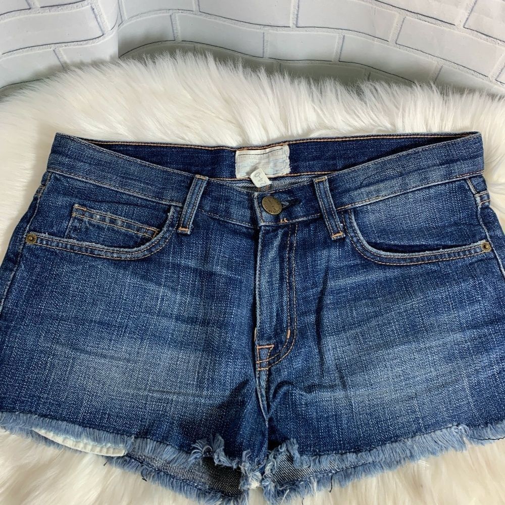 Current/Elliott Denim‎ Cutoff Shorts Sz 24